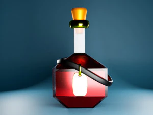 Flasks 3D Model