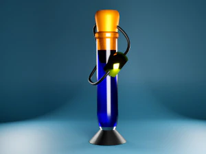 Flasks 3D Model
