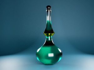 Flasks 3D Model