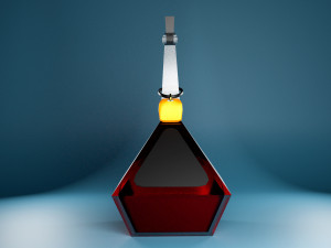 Flasks 3D Model