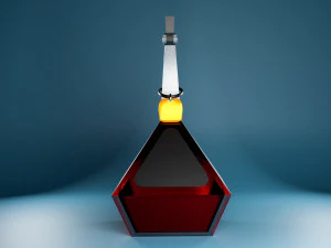 Flasks 3D Model
