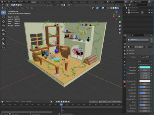 Witchs house 3D Модель
