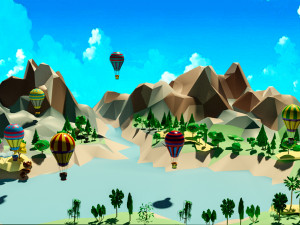 Wild island Modèle 3D