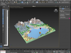 Wild island Modèle 3D