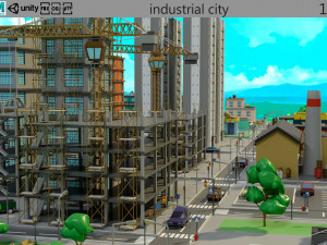 Industrial city Modelo 3D