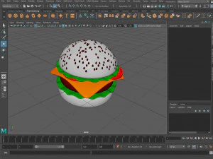 HAMB&Uacute;RGUER MODELO 3D hamb&uacute;rguer Modelo 3D