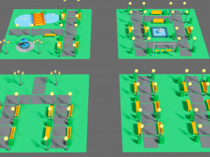 Props for the city Modelo 3D