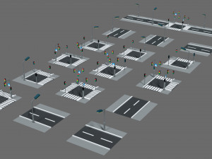 Props for the city Modelo 3D