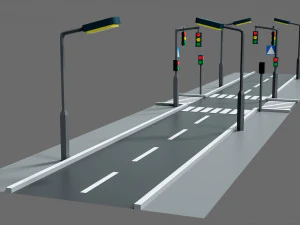 Props for the city 3D Model