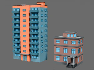 Props for the city 3D Model