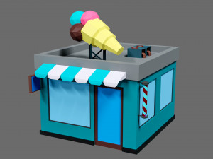 Props for the city Modelo 3D