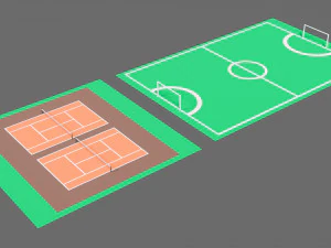 Props for the city 3D Model