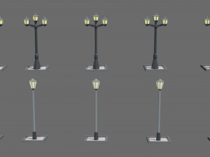 Props for the city Modelo 3D