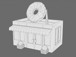 Props for the city 3D Model