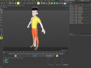 Characters man and woman 3D Model