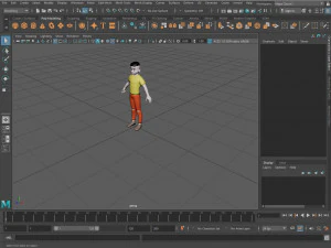 Characters man and woman 3D Model