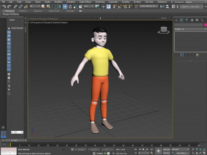Characters man and woman 3D Model