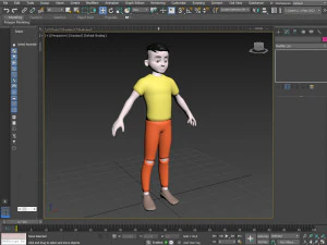 Characters man and woman 3D Model