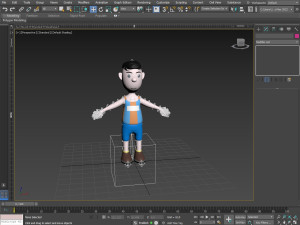Cartoon characters sports team Modelo 3D