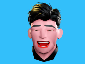 Male emotions 3D Model