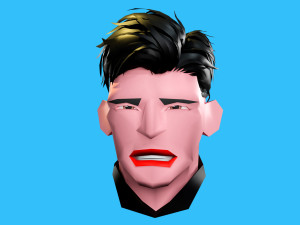 Male emotions 3D Model