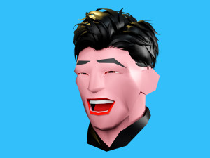 Male emotions 3D Model