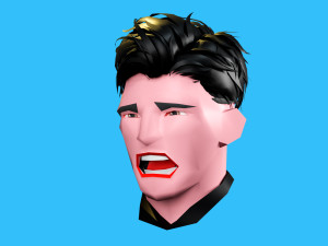 Male emotions 3D Model