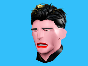 Male emotions 3D Model