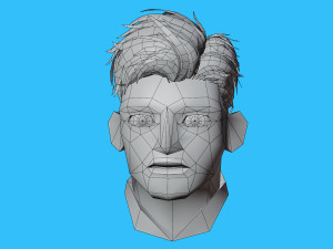 Male emotions 3D Model