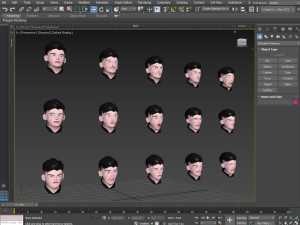 Male emotions 3D Model