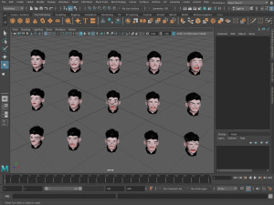 Male emotions 3D Model