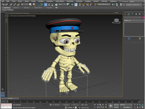 Funny skeletons Modelo 3D
