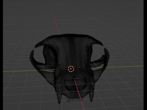 Cat Skull 3Dモデル