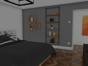 Small modern house low poly 3D Model