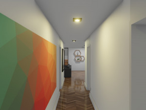 Small modern house low poly 3D Model