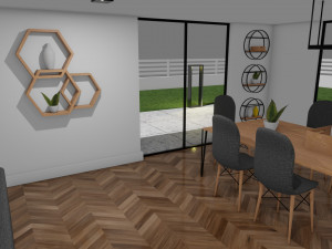 Small modern house low poly 3D Model