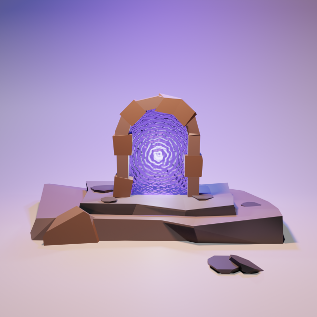 Magic Portal to another dimension 3D-Modell .c4d .max .obj .3ds .fbx .stl .blend 