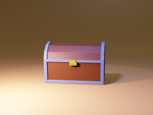 Pirate Treasure Chest 3D 模型