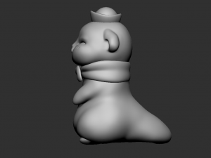 Otter 3D प्रिंट मॉडल