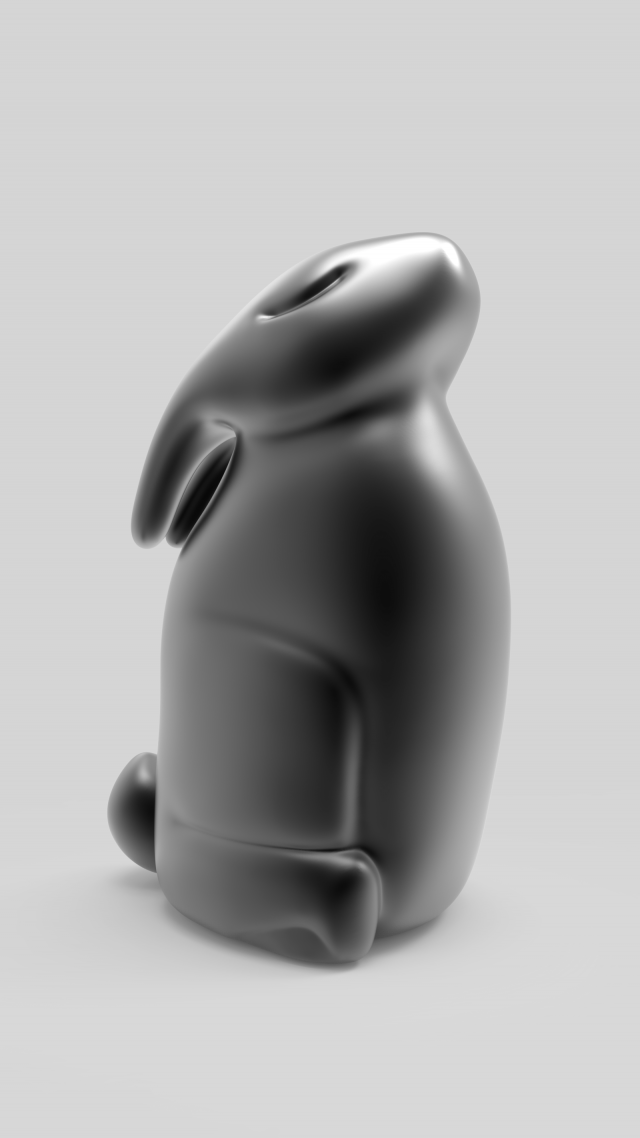 Pawn rabbit Modelo de Impressão 3D .c4d .max .obj .3ds .fbx .stl .blend 