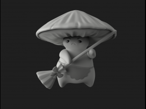 Unhappy mushroom 3D प्रिंट मॉडल