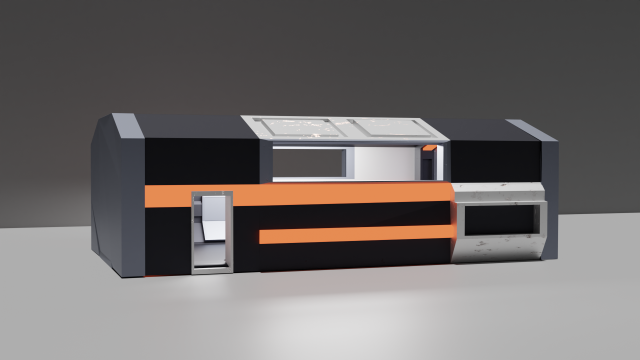 Sci-Fi House 3D Модель .c4d .max .obj .3ds .fbx .stl .blend 