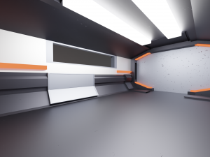 Sci-Fi House 3D Модель