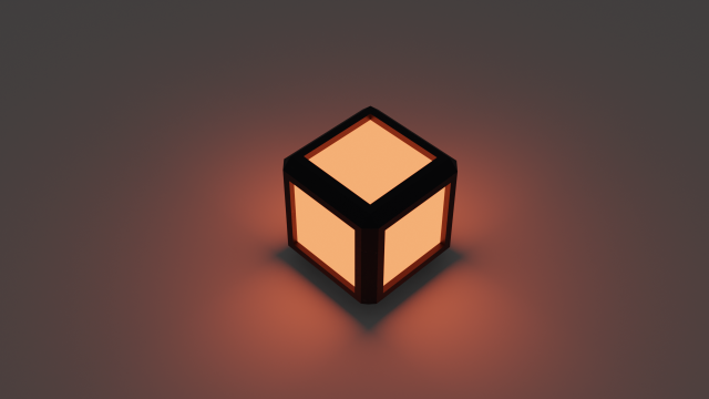 Sci-Fi Glow Box Modelo 3D .c4d .max .obj .3ds .fbx .stl .blend 