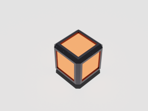 Sci-Fi Glow Box Modelo 3D