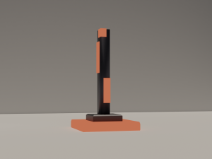 Sci-Fi Glow Monument 3D मॉडल
