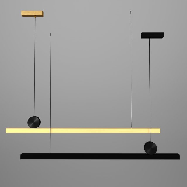 Nordic Pure Copper Led 3D 모델 .c4d .max .obj .3ds .fbx .stl .blend 