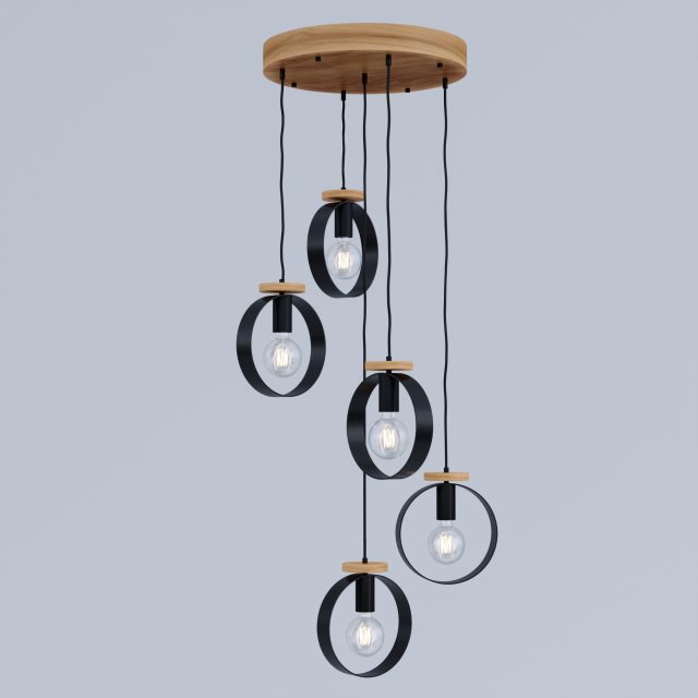 Handelier Artisan 3D Model .c4d .max .obj .3ds .fbx .stl .blend