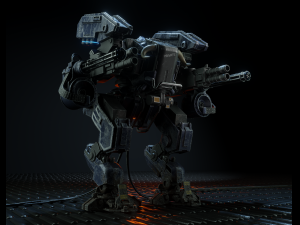 3d mech 3D Model
