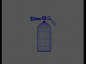 Fire Extinguisher symbol 3D 모델